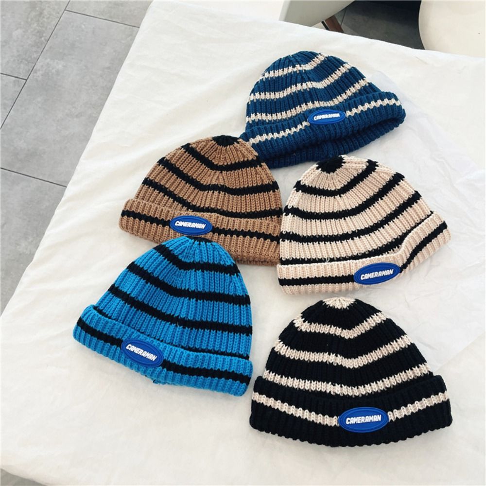 Fashion Warm Children's Hats B - Beanie Cuffed Knit ulasan dan harga