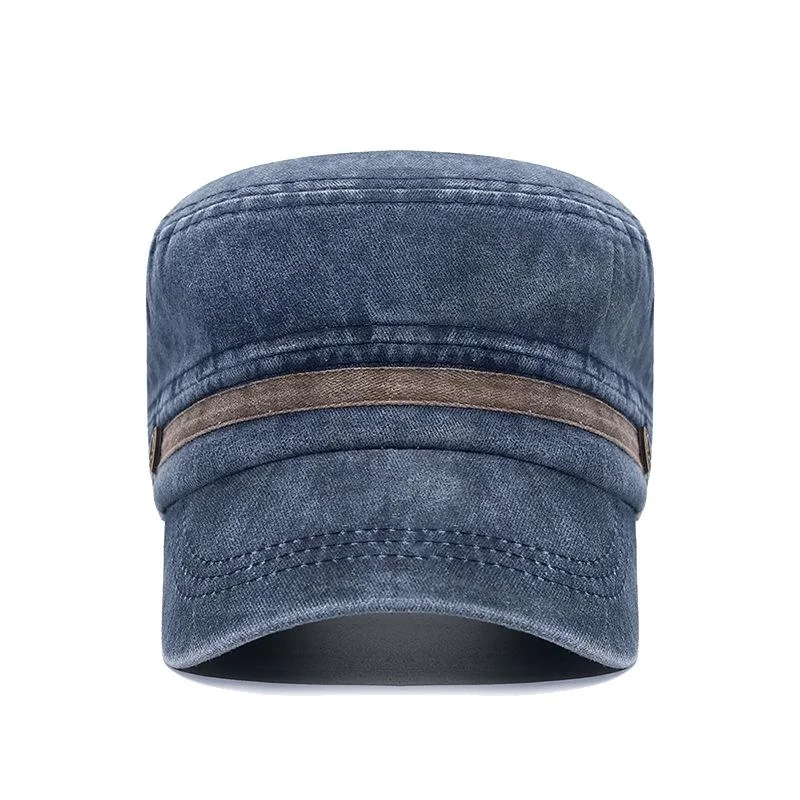 Washed hat, old cotton flat ha - Dad Hat Cotton ulasan dan harga