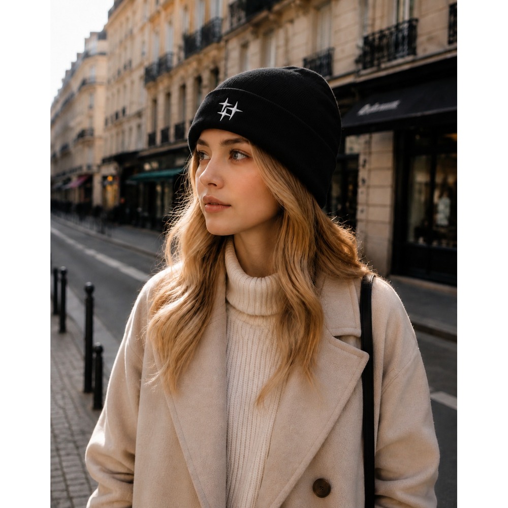 Women Winter Knit Beanie Hat w - Beanie Cuffed Knit ulasan dan harga