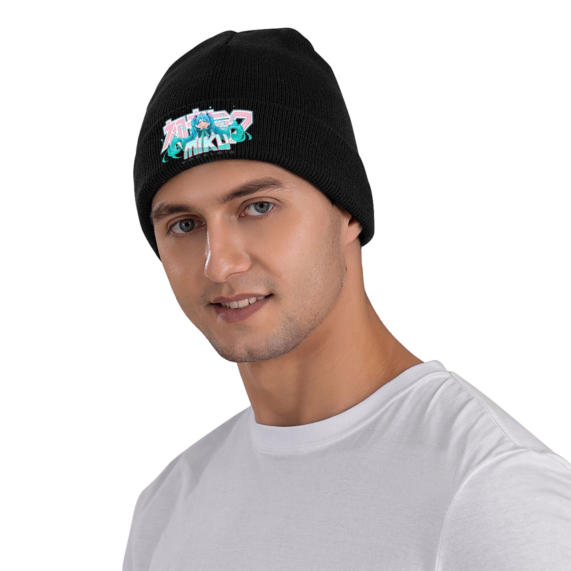 Hatsune Miku  Rib Knit Cuffed  - Beanie Cuffed Knit ulasan dan harga