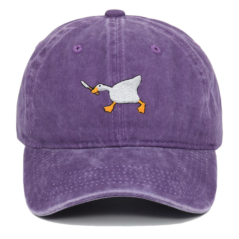 Cartoon Embroidered Funny Dark - Dad Hat Cotton ulasan dan harga