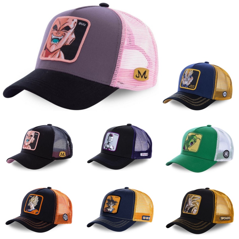 New Dragon Ball Son Goku Cap S - Trucker Cap Mesh ulasan dan harga