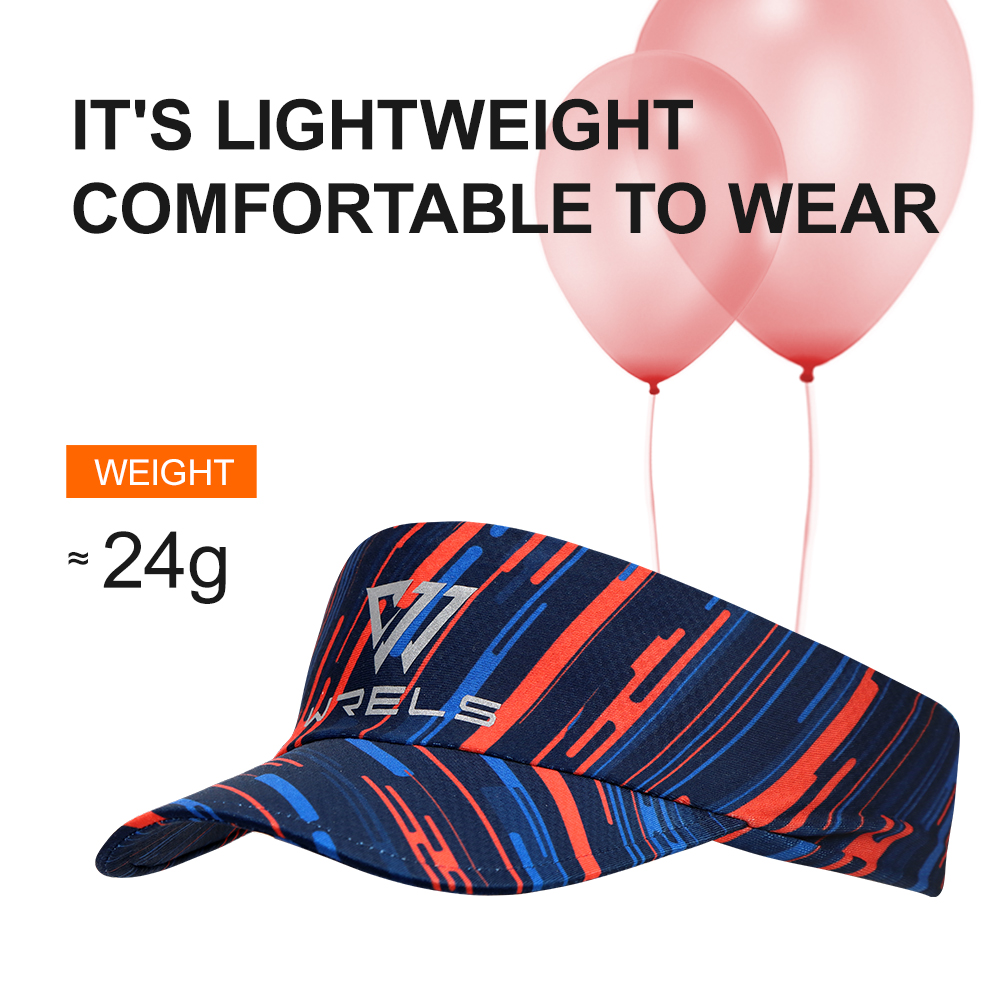 WRELS Cooling Stretchy Visor M - Running Cap Lightweight ulasan dan harga