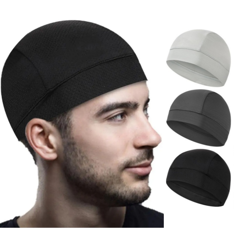 Summer Quick Dry Breathable Me - Skull Cap Helmet Liner ulasan dan harga