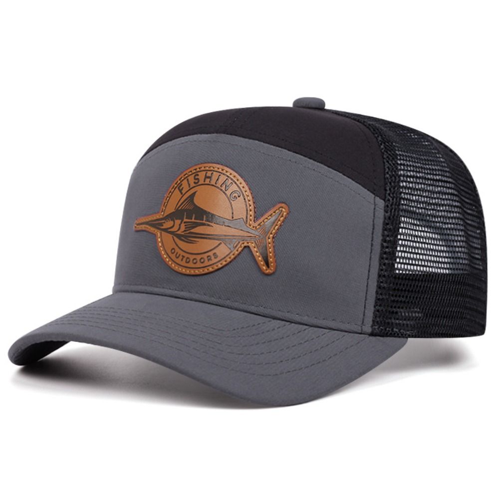Summer Shark Pattern Fishing C - Trucker Cap Mesh ulasan dan harga